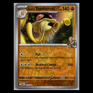 Destined Rivals - Arven's Toedscruel - 110/182 - Reverse Holo - Carta Pokemon TCG - Foto 1 di 1