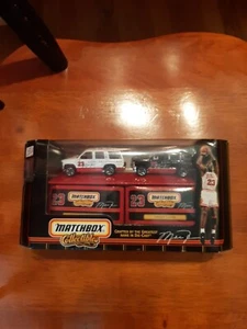 Matchbox Collectibles Michael Jordan Chevy Tahoe Rare Set NEW - Picture 1 of 14