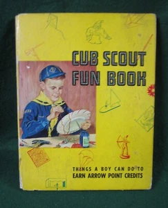 Vintage 1956 Cub Scout Fun Boo k - Hardcover - from Boy Scouts of America - Picture 1 of 5