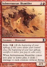 SUBTERRANEAN SHAMBLER FOIL Time Spiral MTG Magic the Gathering Cards DJMagic