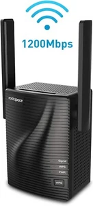 WiFi Range Extender Rock Space AC 1200 Wifi Signal Booster 2.4 & 5GHZ - Picture 1 of 8