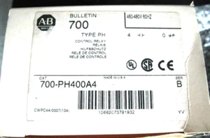 Allen Bradley Steuerrelais 700-PH400A4 B Neu - Bild 1 von 3