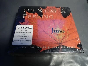 NEW Oh What A Feeling A Vital Collection Of Canadian Music Juno 25 Box Set 4 CD - Imagen 1 de 3