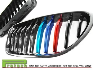 Performance 2012+ Shiny Black w/ M Tri Metal Front Grille 640i 650i F13 Coupe - Picture 1 of 2
