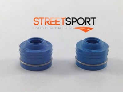 SELLOS DE VÁSTAGO DE VÁLVULA PARA HONDA Z50R ZB50 CT70 CH80 CRF110F NHX110 - Juego de 2 - ¡NUEVO! Foto 1 de 4