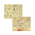 42 Vintage Apothecary Sticker Labels, Halloween Medicine Cabinet, 2 Sheets, e15