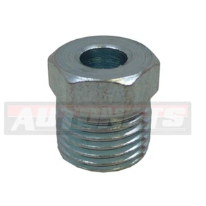 (1 pieza) Montaje de tuerca acampanada invertida única rosca de 9/16"-18 para tubo de línea de freno de 1/4" - Imagen 1 de 2