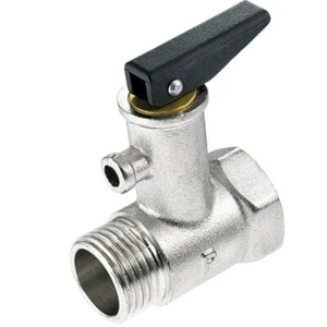 1/2" 3/4" Inch BSP Bar Universal Boiler Safety Pressure Relief Valve - Picture 1 of 2