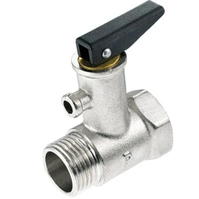 1/2" 3/4" Inch BSP Bar Universal Boiler Safety Pressure Relief Valve - Image 1 of 2