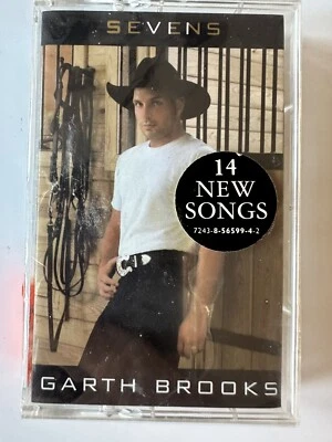 Garth Brooks  - Cassette Tape -Sevens- NEW SEALED! (3) Foto 1 de 2