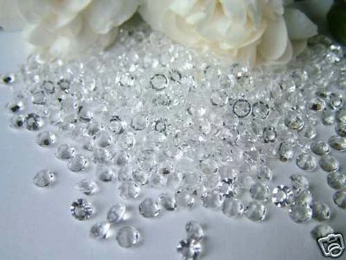 500 1000 2000 5000 Cristales de mesa de dispersión de boda Diamantes 4,5 mm 6,5 mm 8 mm 10 mm Foto 1 de 1