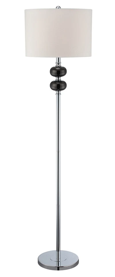 Lámpara de pie portátil Lite Source LS-82263 Mistico 61 pulgadas 23,00 vatios cromada Foto 1 de 1