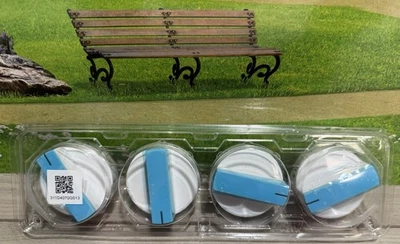 GE Range Knob Set Of 4 311D4070G011 White OEM Authentic - NEW - Image 1 of 4