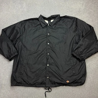 Dickies Jacket Adult 2XL XXL Black Chore Work Wear Bomber Lined Coat Mens* - Image 1 of 4