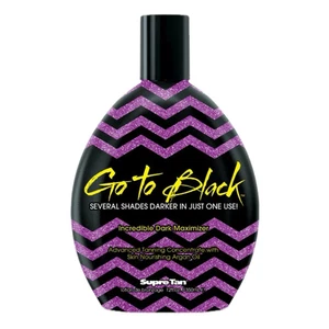 Supre Tan Go To Black Incredible Dark Sunbed Tanning Maximizer Lotion Cream SALE - Picture 1 of 2