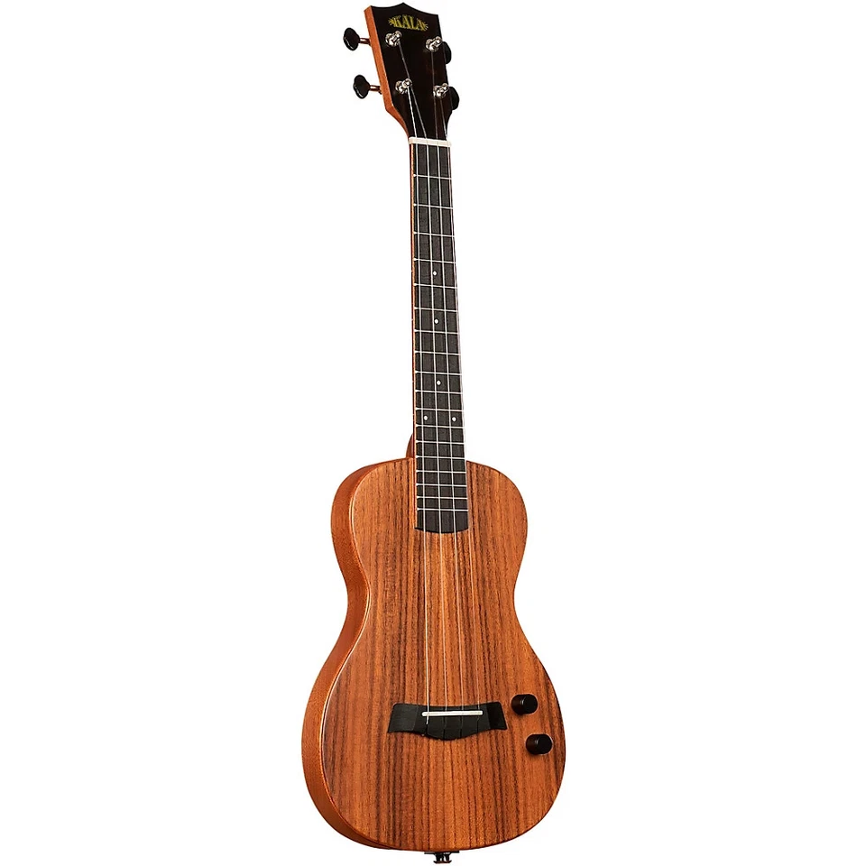 Kala Solid Body Tenor Acoustic-Electric Ukulele with Gig Bag Flame Acacia - Image 1 of 4