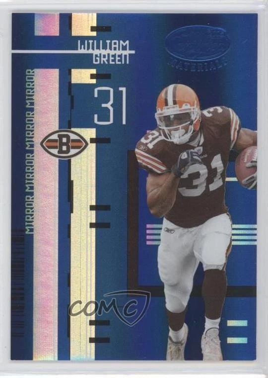 2005 Leaf Certified Materials Mirror Blue /50 William Green #29 - Image 1 of 2