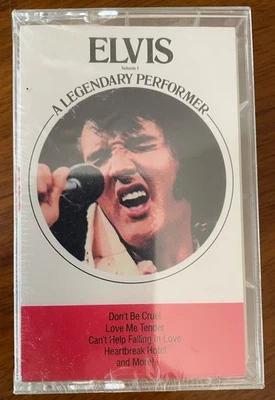 ELVIS “A Legendary Performer”  Double Cassette Complete Collector RARE NEW MINT - Image 1 of 4