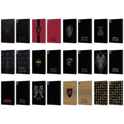 HOUSE OF THE DRAGON: SERIE DE TELEVISIÓN GRÁFICOS CUERO FUNDA LIBRO PARA APPLE iPAD Foto 1 de 4