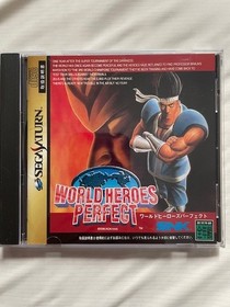 World Heroes Perfect Sega Saturn Japanese Import US Seller SEE PICTURES