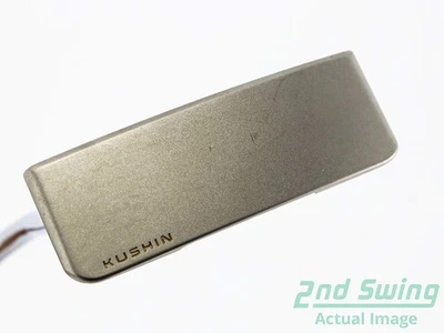 Ping PLD Milled Kushin Satin Putter Steel Left Black Dot 32.0in - Image 1 of 4