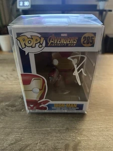 Iron Man Autographed Funko Pop *Robert Downey Jr* AUTHENTICATED - Picture 1 of 4