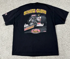 Legends Of Nitro Shirt Mens XL Black Schultz Glenn NHRA 1971 Racing Champions - Picture 1 of 8