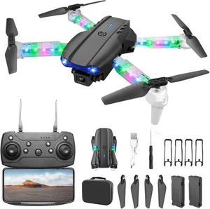 HD Drohne mit Kamera RC Faltbare Drohne für Anfänger RC Quadcopter Drohne - Bild 1 von 16