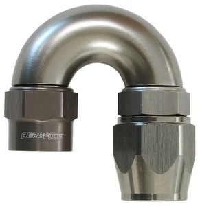 Kryptalon(R) Series Heavy Duty One Piece Swivel 180o Hose End -6AN AF7856-06 - Picture 1 of 1