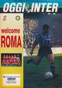Final Copa UEFA 1991 Inter Milán v Roma - Edición Oggi Inter - Imagen 1 de 1