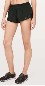 Lululemon Hotty Hot Shorts II 2.5 Negro Talla 8 - Imagen 1 de 10