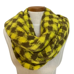 Anthropologie Maeve Karierte Decke Schal Grün Grau Kariert Übergröße 76x29 Neu mit Etikett - Bild 1 von 6