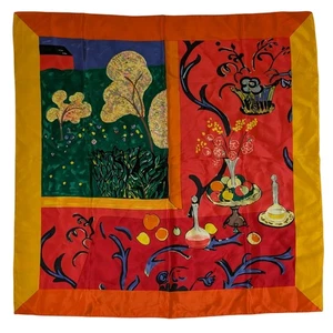 Henri Matisse The Dessert Harmony In Red Metropolitan Museum of Art Silk Scarf - Picture 1 of 6