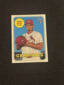 2018 Topps Heritage High Number Jordan Hicks St. Louis Cardinals RC (#620) - Imagen 1 de 2