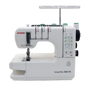 Janome CoverPro 1000CPX Nähmaschine - Ungeprüft, Gebraucht, 220-240V - Imagen 1 de 9
