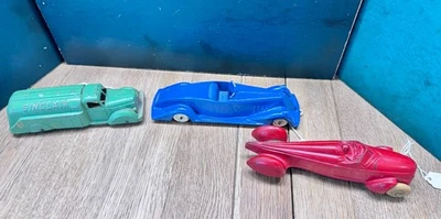 Tootsie Toy, Metal Master, Etc: Assorted Large Vehicles. Metal & Rubber Models - Image 1 of 4