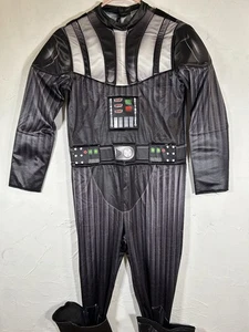 Darth Vader Child Costume Size L Star Wars Obi-Wan Kenobi 12-14 Jazwares Disney - Picture 1 of 24
