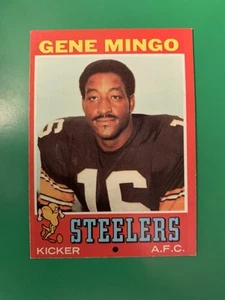 1971 Topps Gene Mingo Pittsburgh Steelers #227 - Picture 1 of 2