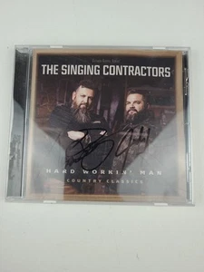 *SIGNED* The Singing Contractors CD- Hard Workin' Man Gaither Country *POLISHED* - Picture 1 of 5