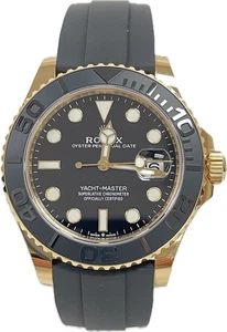 Rolex Yacht-Master 42mm Yellow Gold 226658 Oysterflex BNIB - Picture 1 of 5