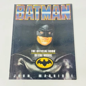 Batman: The Official Book of the Movie Paperback 1989 Vintage - Picture 1 of 9