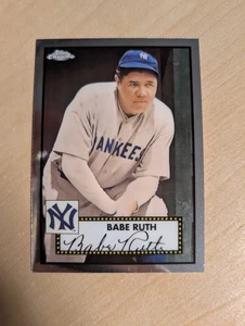2021 Topps Chrome Platinum Babe Ruth #615 Yankees - Picture 1 of 2