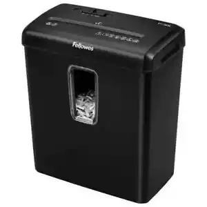 Fellowes 30C Paper Shredder 6 Sheet 15 Litre Cross Cut A4 Powershred-TWS28. - Picture 1 of 5