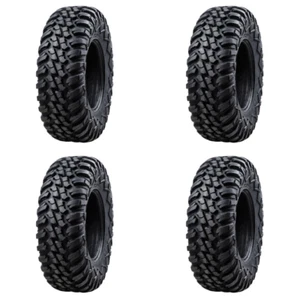 (4 Pack) Tusk Terrabite Radial Tire 27x9-12 Medium/Hard Terrain For Honda - Picture 1 of 2
