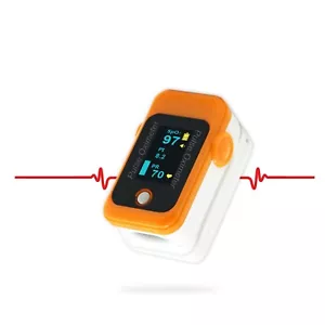 Fingertip Pulse Oximeter, Blood Oxygen Saturation (SpO2), Pulse Rate (PR) - Picture 1 of 3