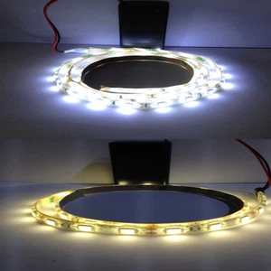 Puppenhaus LED Streifenleuchten 5050 9V Batteriebox Lampe Beleuchtung Modellbahn - Bild 1 von 5