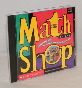 Math Shop Deluxe Scholastic V 1.0 Empowers Kids to Master Math . Win/Mac PC Game - Picture 1 of 3