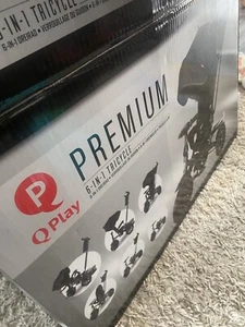 QPlay Premium 6-in-1 Trike Black - Picture 1 of 1