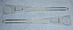 Two Vintage Tupperware Magnifying Letter Openers / Bookmarks ~ Rare Gadgets New - Picture 1 of 5