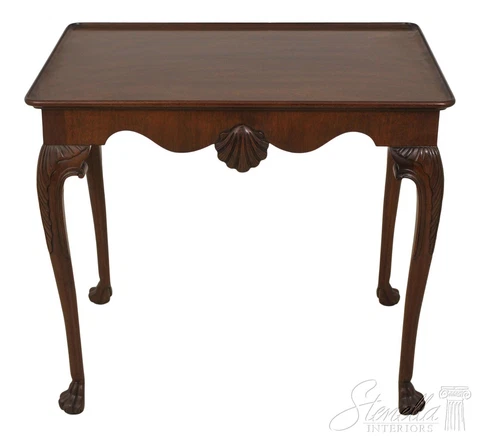 58967EC: KINDEL Irish Georgian Society Mahogany Tea Table Cover